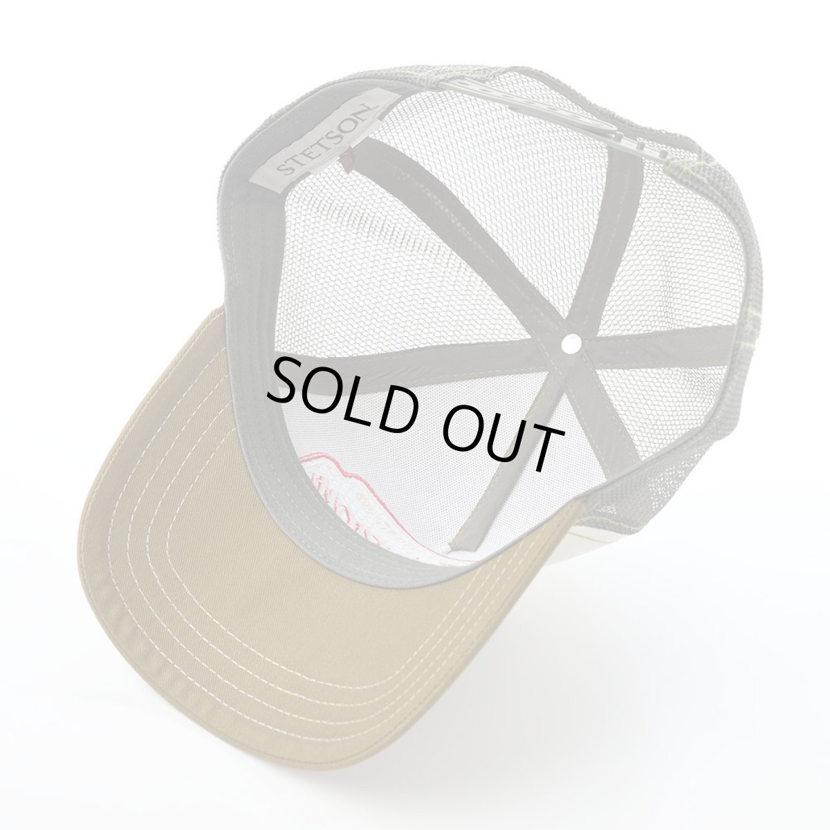画像4: TRUCKER CAP CLASSIC RACE（トラッカーキャップ クラシックレース） ST328EU オリーブ (4)