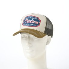 画像5: TRUCKER CAP CLASSIC RACE（トラッカーキャップ クラシックレース） ST328EU オリーブ (5)