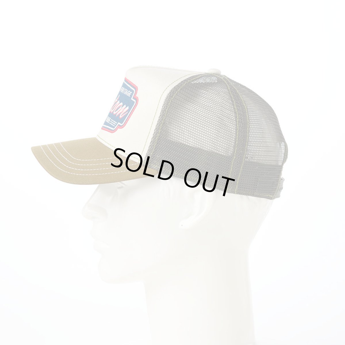 画像6: TRUCKER CAP CLASSIC RACE（トラッカーキャップ クラシックレース） ST328EU オリーブ (6)