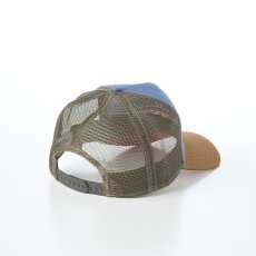 画像2: TRUCKER CAP S WING（トラッカーキャップ S ウィング） ST329EU カーキ (2)
