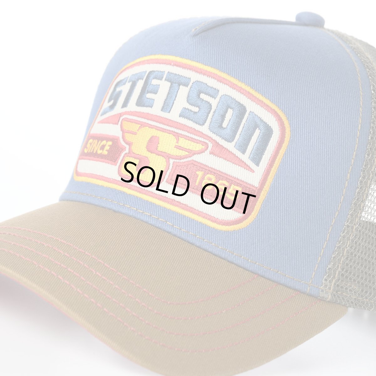 画像3: TRUCKER CAP S WING（トラッカーキャップ S ウィング） ST329EU カーキ (3)