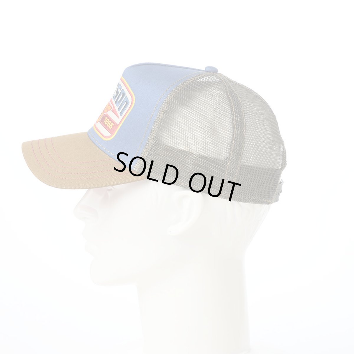 画像6: TRUCKER CAP S WING（トラッカーキャップ S ウィング） ST329EU カーキ (6)