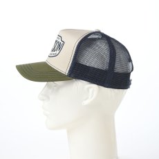 画像6: TRUCKER CAP WESTERN PATCH（トラッカーキャップ ウエスタンパッチ） ST330EU オリーブ (6)