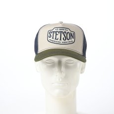 画像7: TRUCKER CAP WESTERN PATCH（トラッカーキャップ ウエスタンパッチ） ST330EU オリーブ (7)
