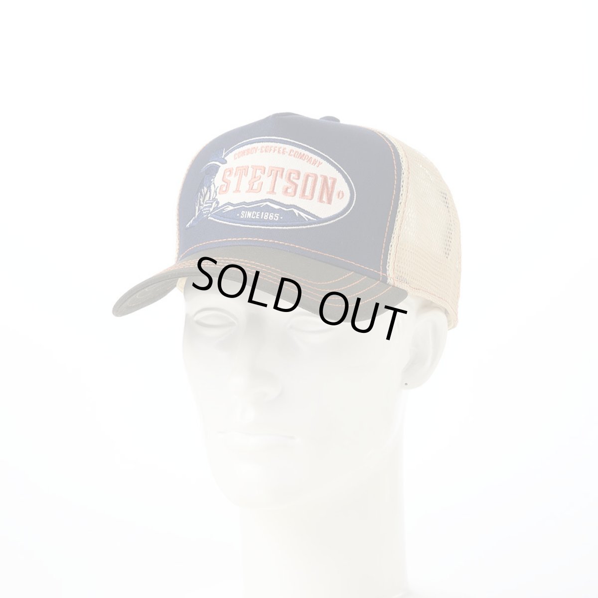 画像5: TRUCKER CAP COWBOY COFFEE（トラッカーキャップ カウボーイ コーヒー） ST331EU オリーブ (5)