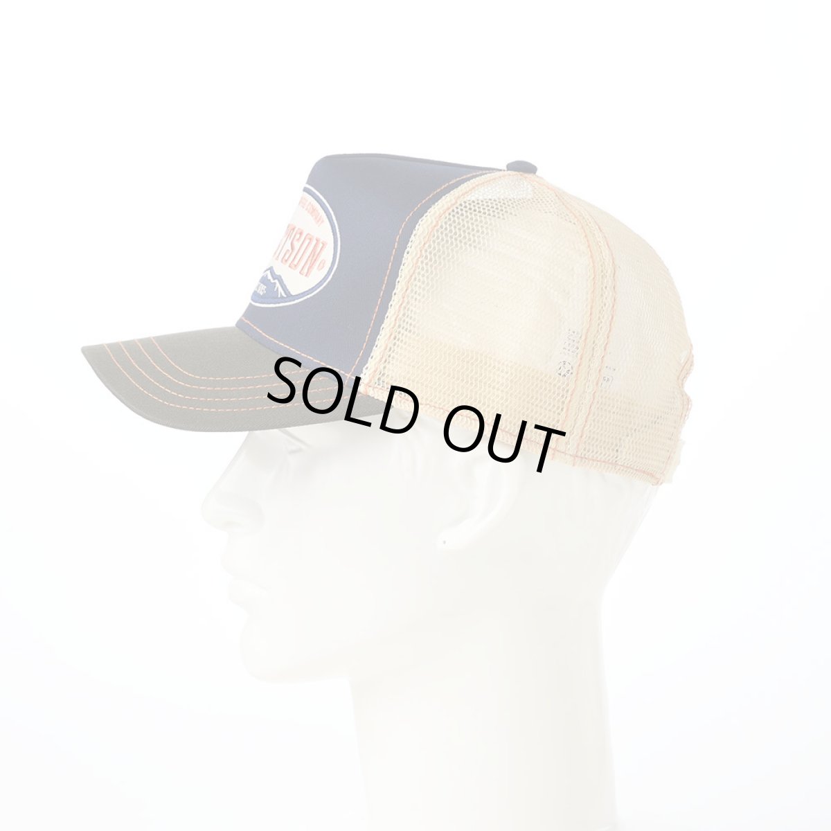 画像6: TRUCKER CAP COWBOY COFFEE（トラッカーキャップ カウボーイ コーヒー） ST331EU オリーブ (6)