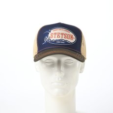画像7: TRUCKER CAP COWBOY COFFEE（トラッカーキャップ カウボーイ コーヒー） ST331EU オリーブ (7)