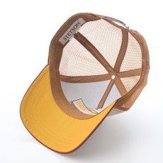 画像4: TRUCKER CAP BARISTA COMPANY（トラッカーキャップ バリスタカンパニー） ST332EU ブラウン (4)