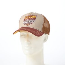 画像5: TRUCKER CAP BARISTA COMPANY（トラッカーキャップ バリスタカンパニー） ST332EU ブラウン (5)