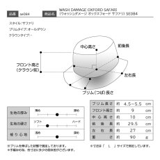 画像8: WASH DAMAGE OXFORD SAFARI （ウォッシュダメージ オックスフォード サファリ） SE084 ベージュ (8)