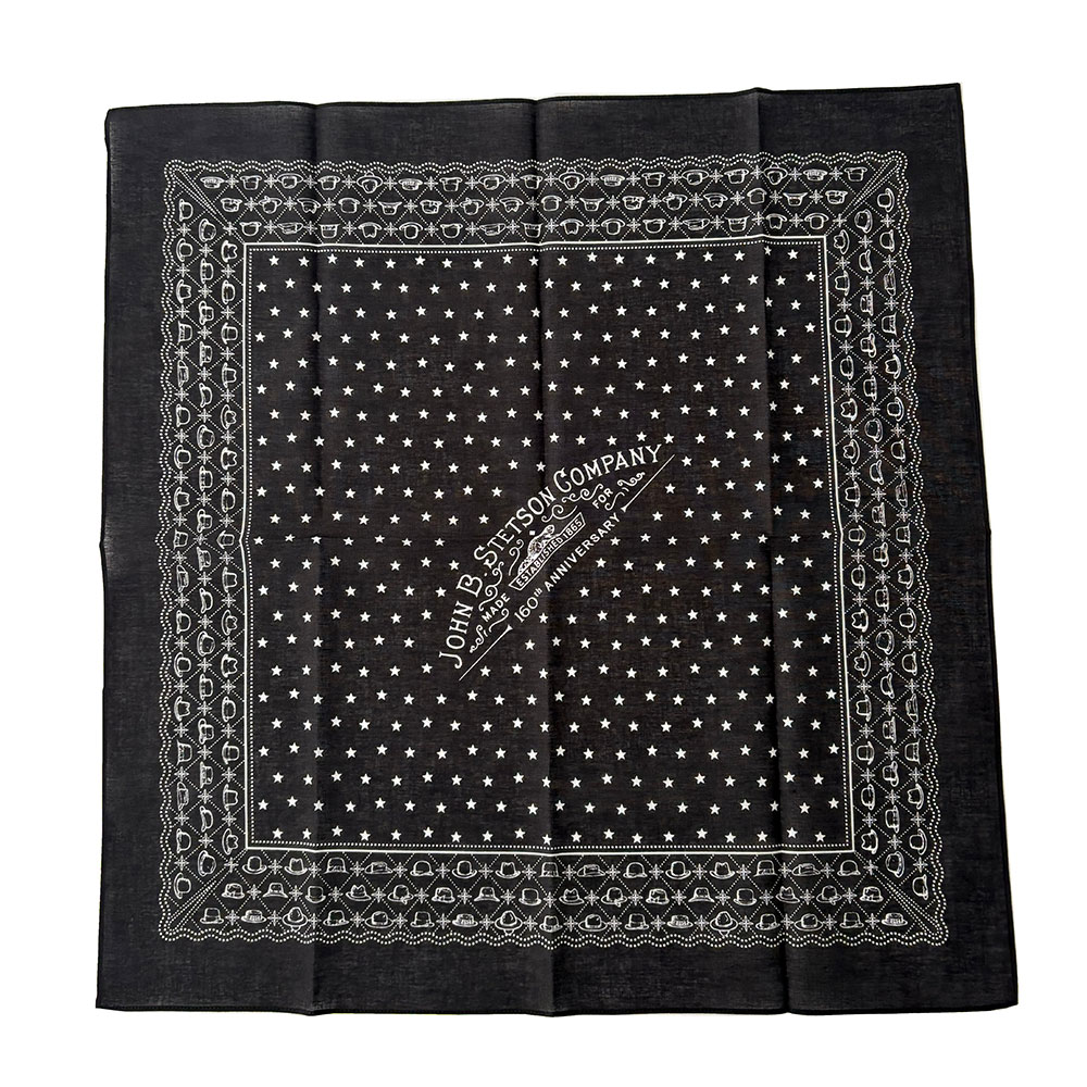 画像3: STETSON 160th BANDANA(ステットソン 160thバンダナ) SE893 (3)