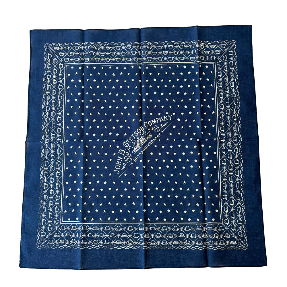 画像2: STETSON 160th BANDANA(ステットソン 160thバンダナ) SE893 (2)