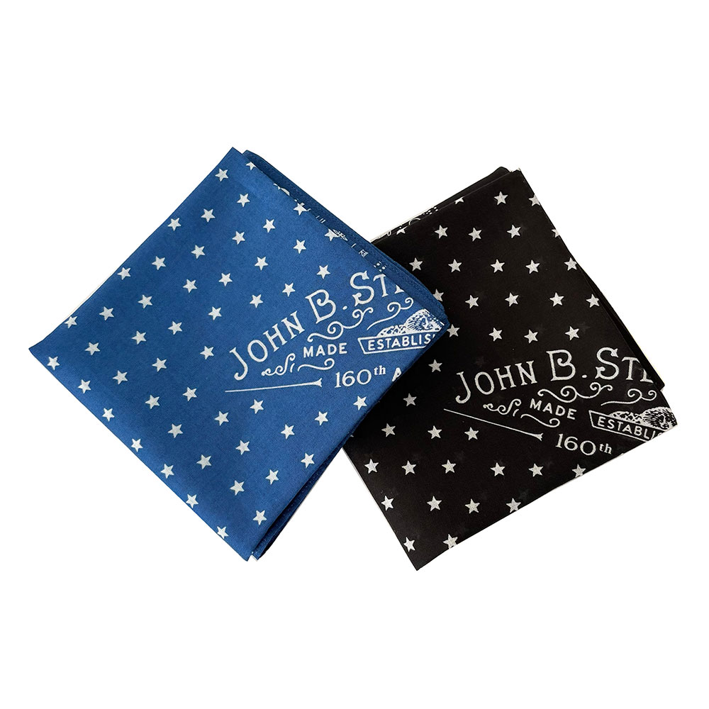 画像1: STETSON 160th BANDANA(ステットソン 160thバンダナ) SE893 (1)