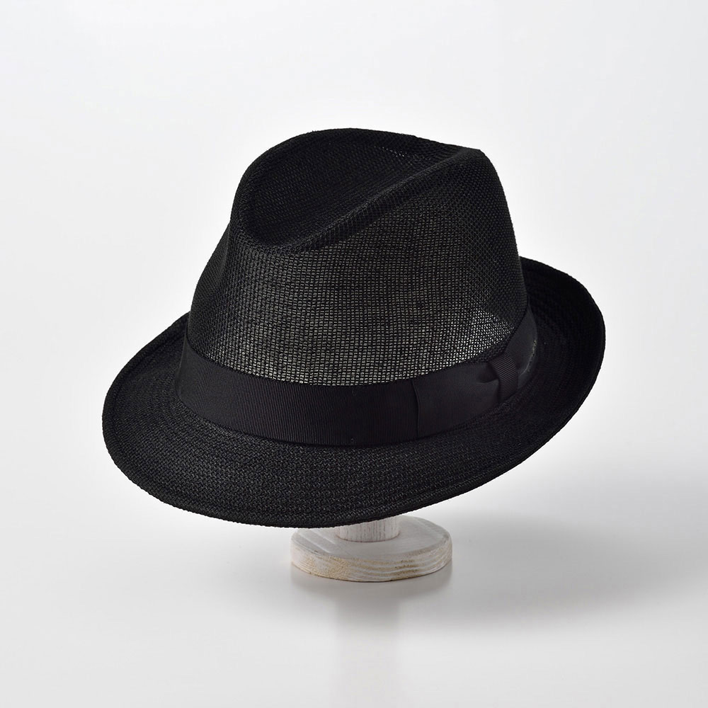 LINEN MESH HAT（リネン メッシュ）SE536 ブラック - STETSON Online Shop