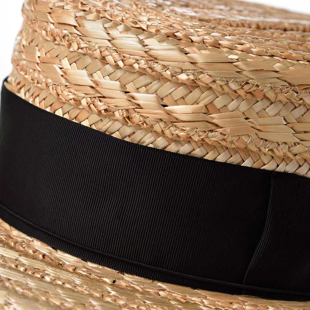 花麦カンカン帽 SE600 ナチュラル - STETSON Online Shop