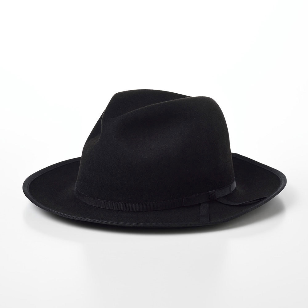 BEAVER FEDORA（ビーバー フェドラ）SH407 ブラック - STETSON