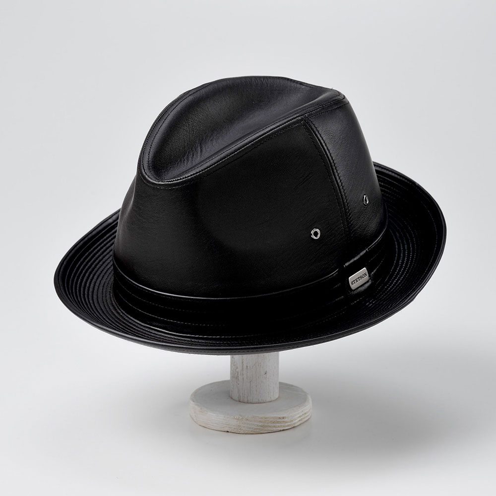 Leather hat shop Clearance