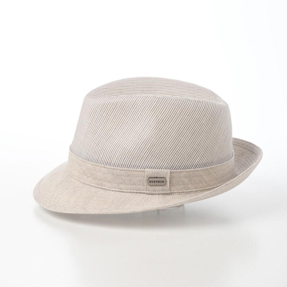 SLUB BORDER HAT（スラブボーダー ハット） SE192 ベージュ
