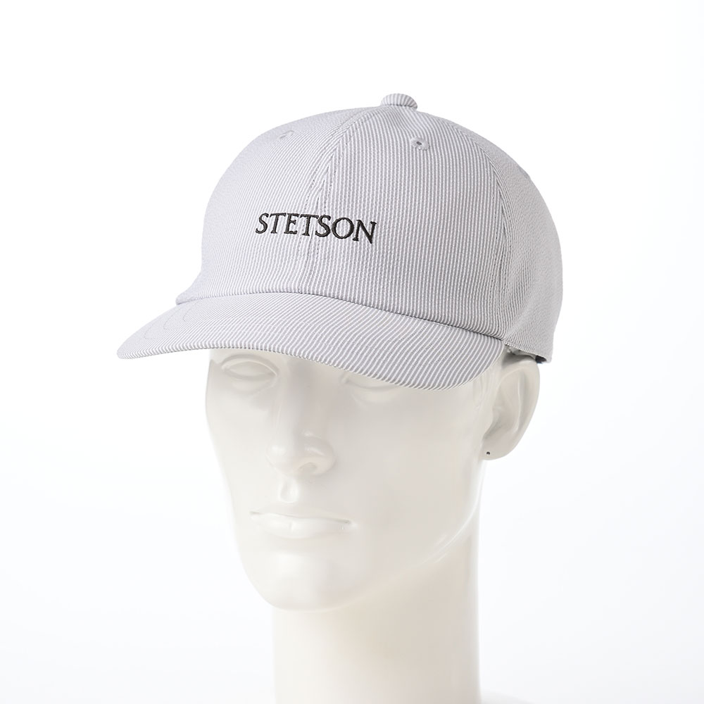 SUCKER STRIPE CAP（サッカーストライプ キャップ）SE638 グレー
