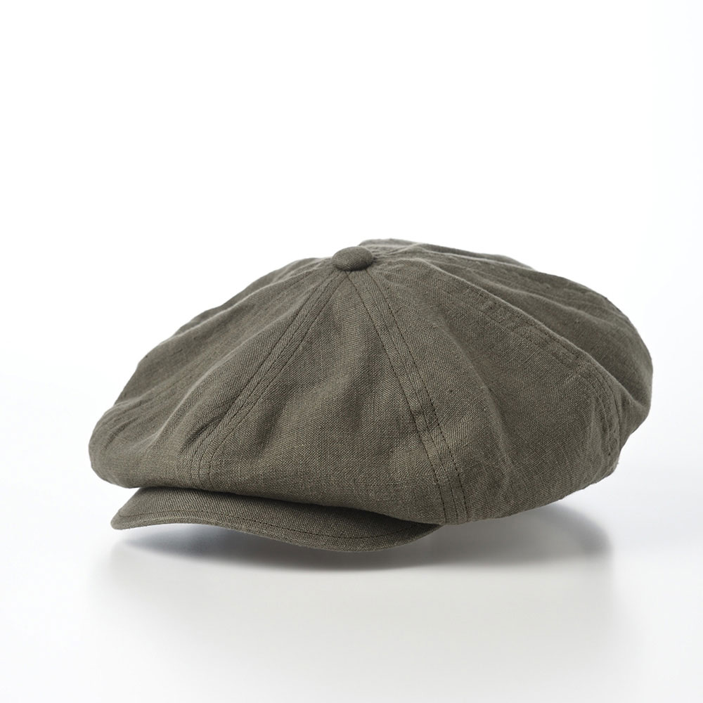 LINEN CASQUETTE（リネンキャスケット）SE721 カーキ - STETSON Online ...