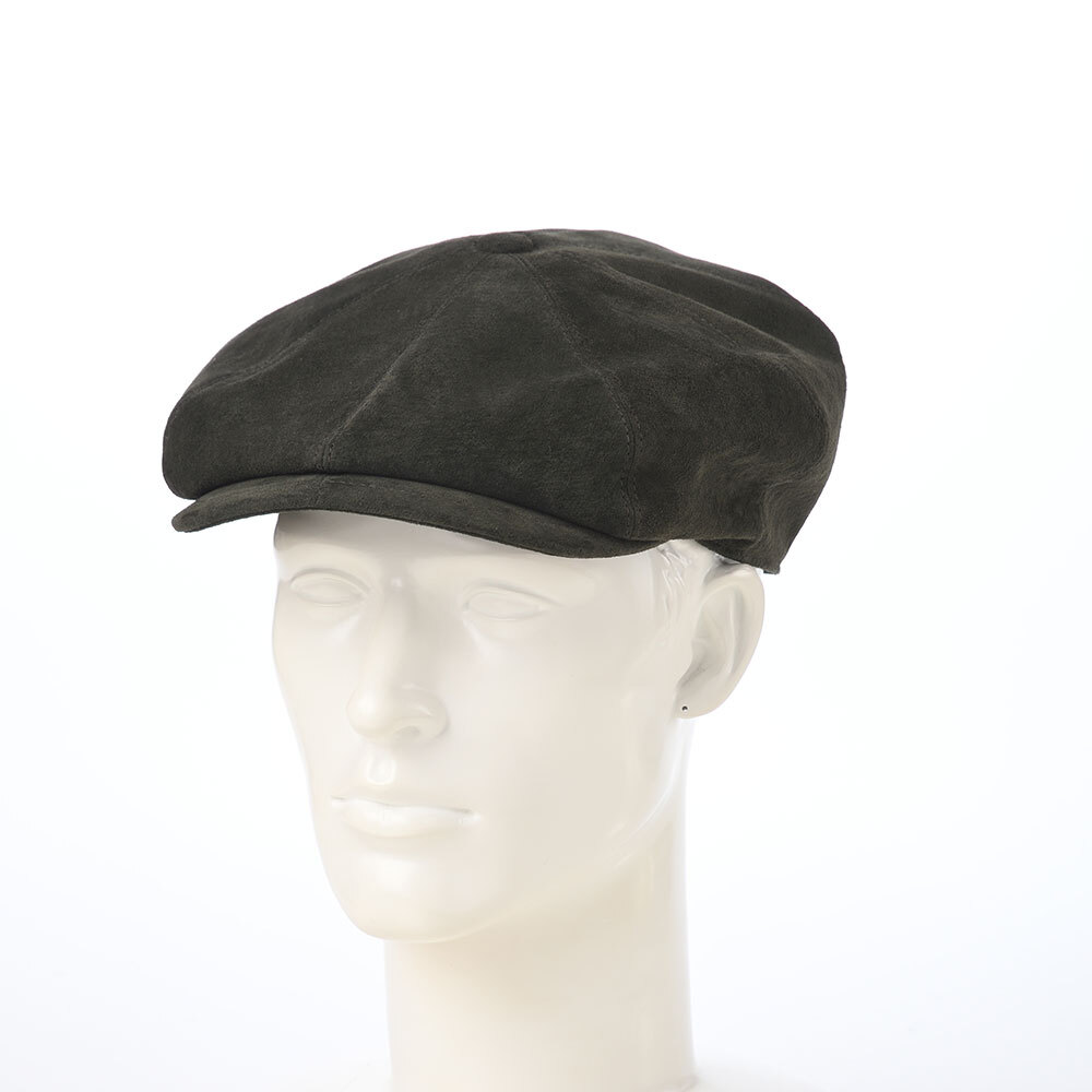 画像5: PIG SUEDE CASKET(ピッグスエード キャスケット) SE829 カーキ (5)