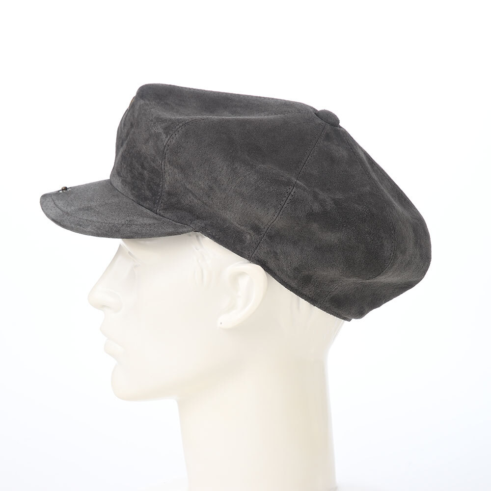 画像7: PIG SUEDE CASKET(ピッグスエード キャスケット) SE829 スミクロ (7)