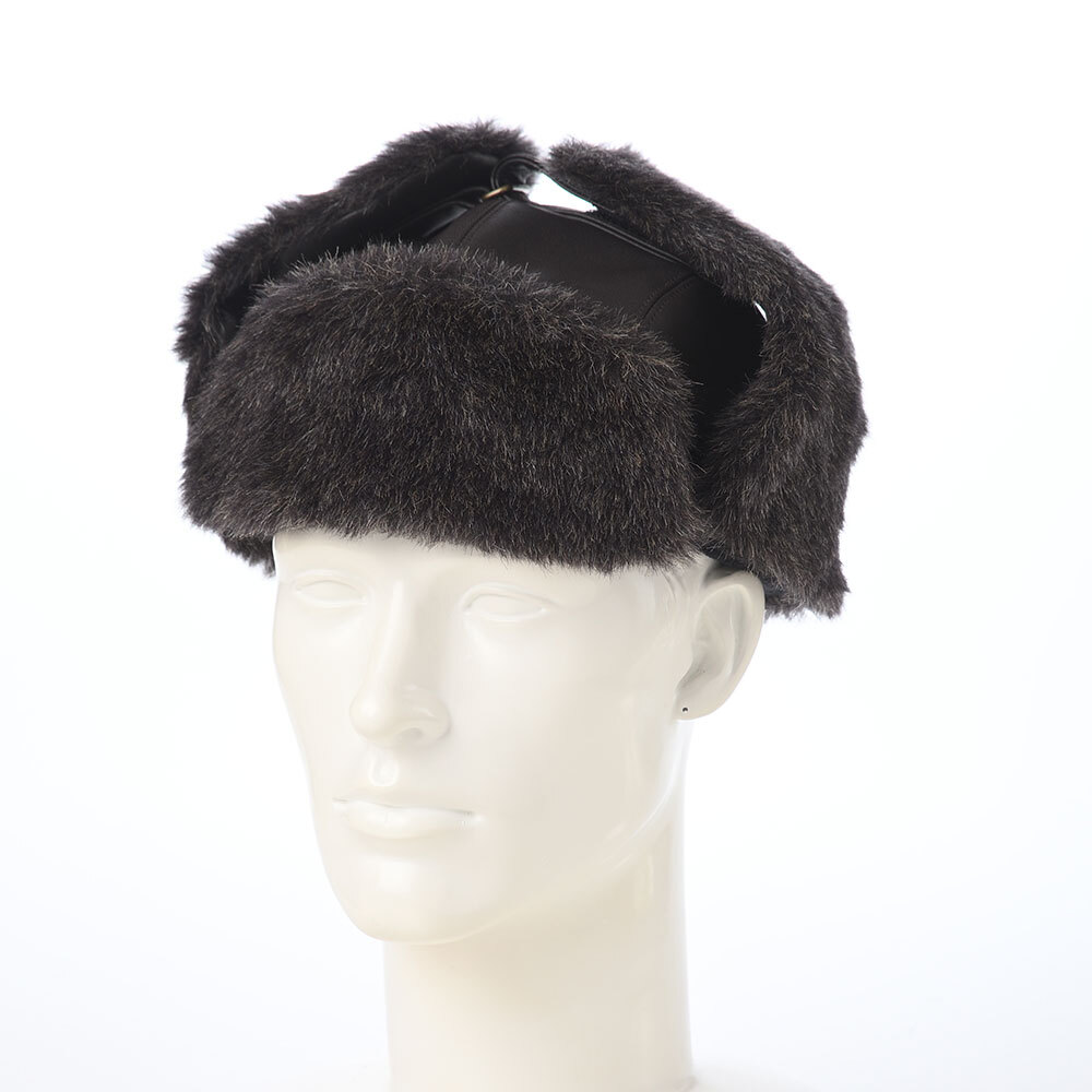 画像6: LAMB LEATHER FLIGHT CAP(ラムレザー フライトキャップ) SE840 ダークブラウン (6)